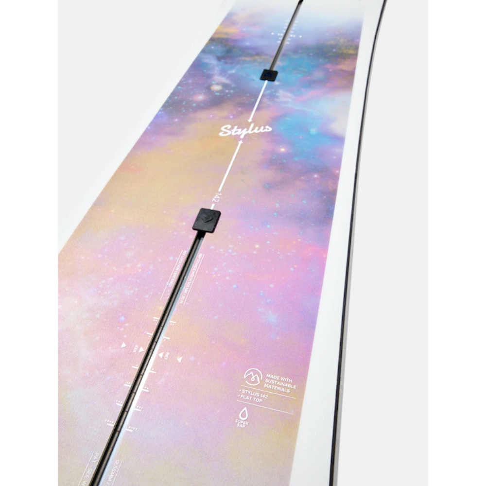 バートン（BURTON）（レディース）23-24 スノーボード 板 スタイラス Flat Top 106971 08000