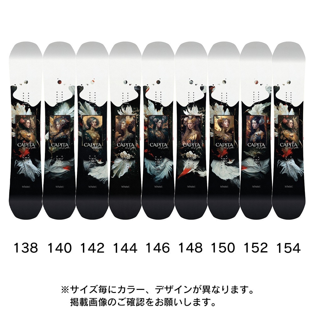 キャピタ（CAPITA）（レディース）スノーボード 板  24-25 BIRDS OF A FEATHE バードオブフェザー 1241107