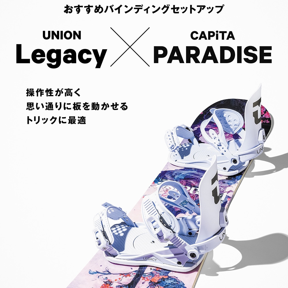 キャピタ（CAPITA）（レディース）24-25モデル スノーボード板 25 PARADISE 1241112