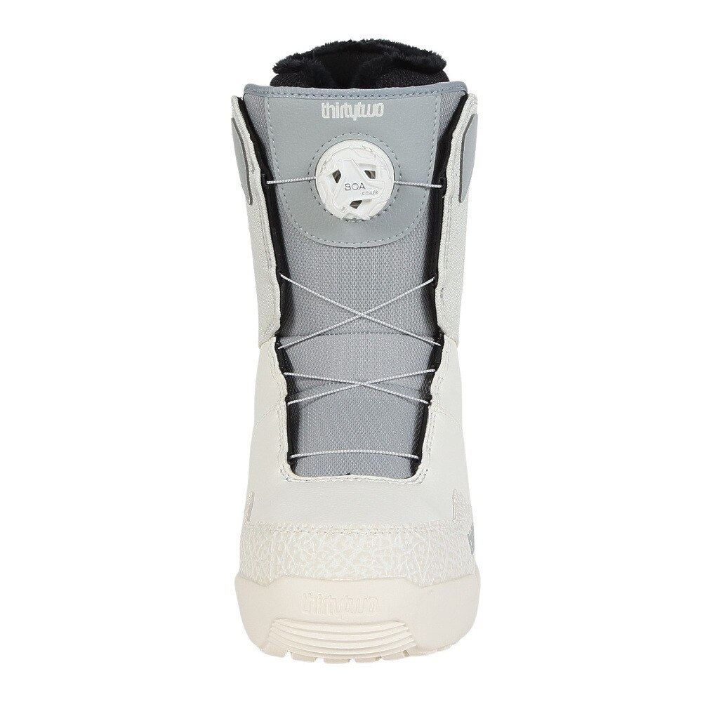 thirtytwoキッズ.女性用スノーボードブーツ グレー thirtytwoキッズ.女性用スノーボードブーツ グレー