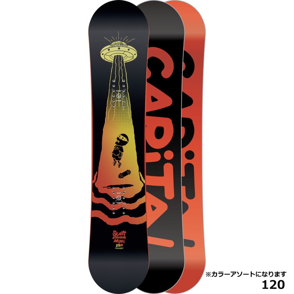 キャピタ（CAPITA）（キッズ）ジュニア スノーボード 板 23-24 SCOTT STEVENS MINI