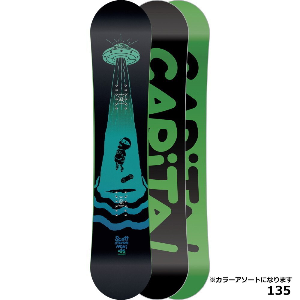 キャピタ（CAPITA）（キッズ）ジュニア スノーボード 板 23-24 SCOTT STEVENS MINI