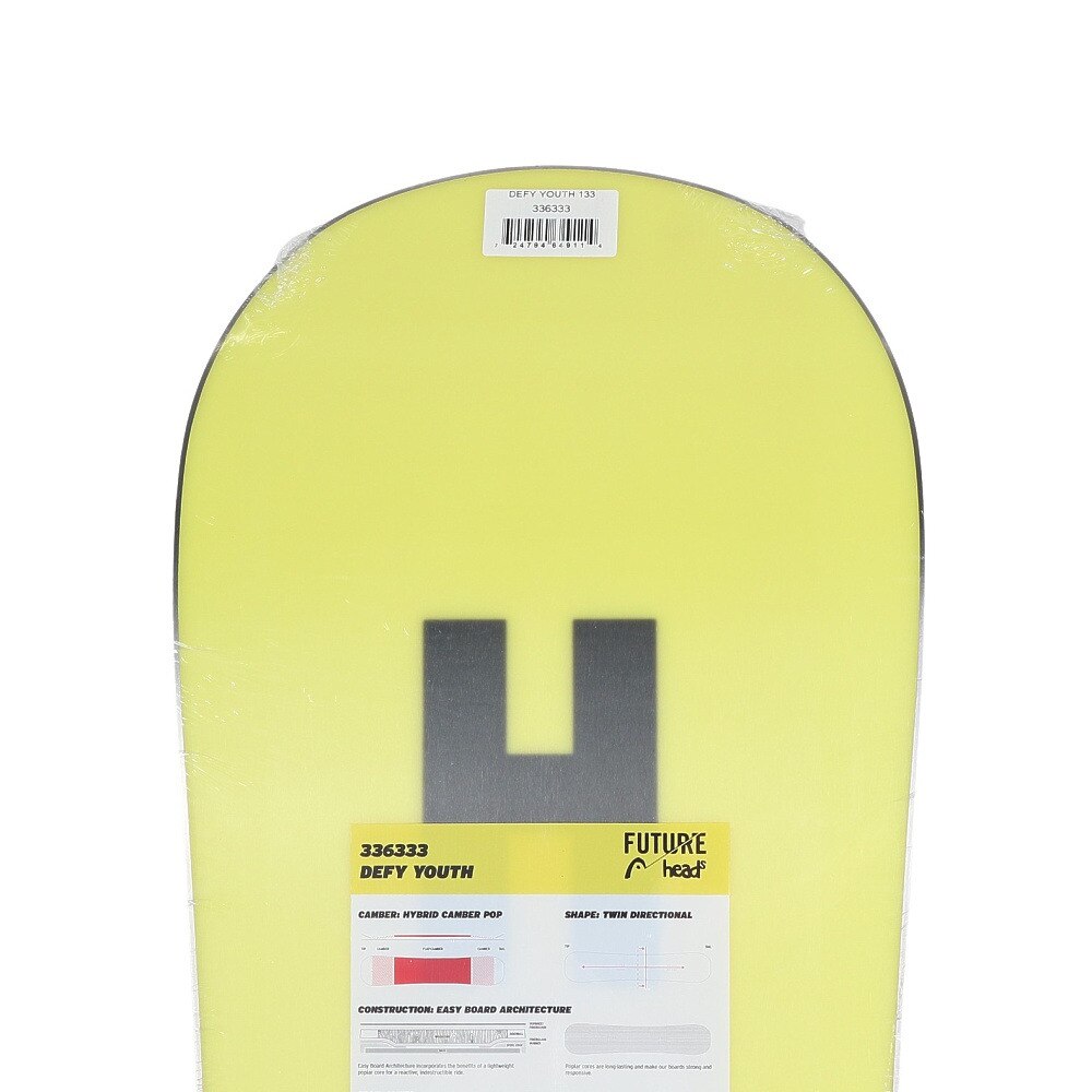 ヘッド（HEAD）（キッズ）ジュニア スノーボード板 Defy Youth