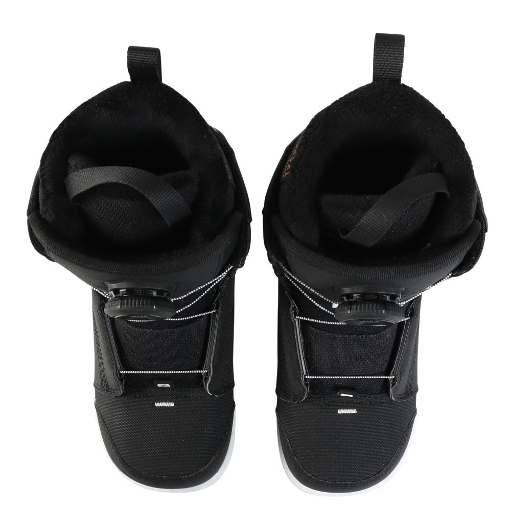 サロモン（SALOMON）（キッズ）ジュニア スノーボードブーツ ダイヤル式 PROJECT BOA BLK L41681700