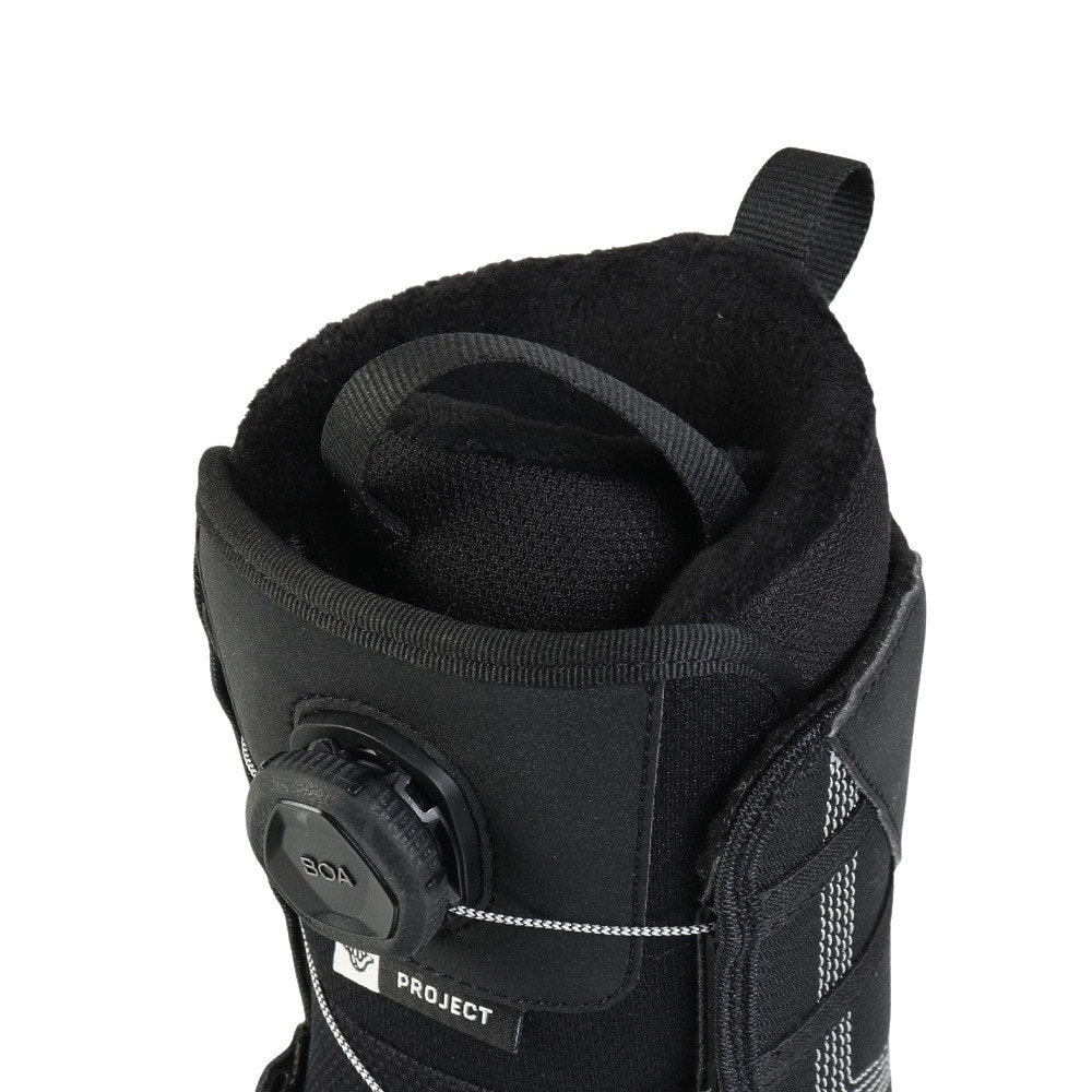 サロモン（SALOMON）（キッズ）ジュニア スノーボードブーツ ダイヤル式 PROJECT BOA BLK L41681700