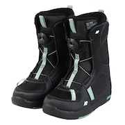 (キッズ)ジュニア 子供用 スノーボード ブーツ ダイヤル式 BOA 23-24 LIL KAT BLACK B230302401