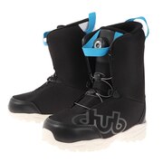 ダブ（dub）（キッズ）ジュニア 子供 スノーボードブーツ ダイヤル式 簡単 +BLENDED BLK ブラック