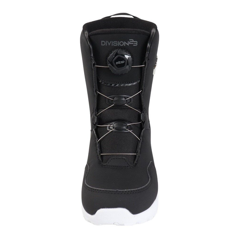 ディビジョン(DIVISION)ジュニア スノーボードブーツ atop ダイヤル式 DV23BTJ2312 BK(Jr) ディビジョン（DIVISION）（キッズ）ジュニア スノーボードブーツ atop