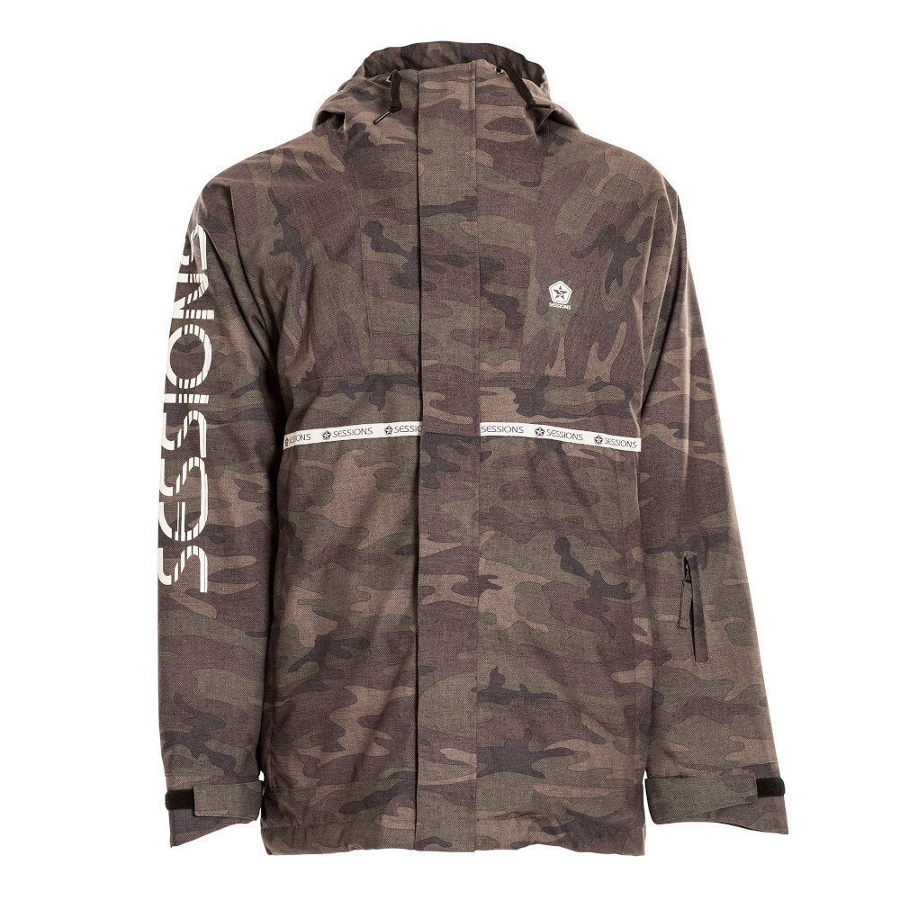 スノーボード ウェア メンズ Scout ジャケット Camo ボードウェア セッションズ スーパースポーツゼビオ スノーボード ウェア メンズ Scout ジャケット Camo ボードウェア セッションズ スーパースポーツゼビオ