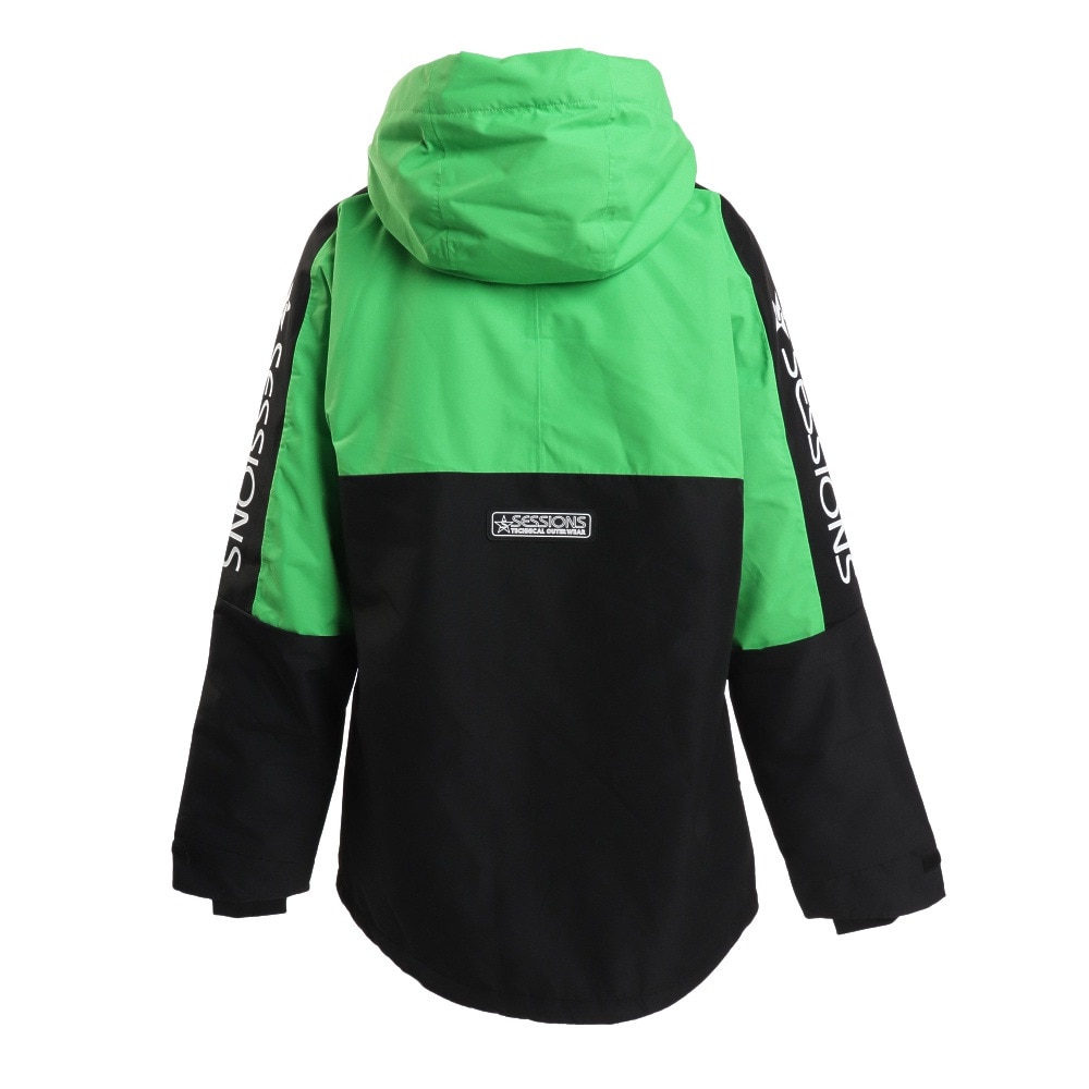 セッションズ（SESSIONS）（メンズ）スノーボード ボードウェア ジャケット SCOUT INSULATED ジャケット SSFW210005 NEON グリーン