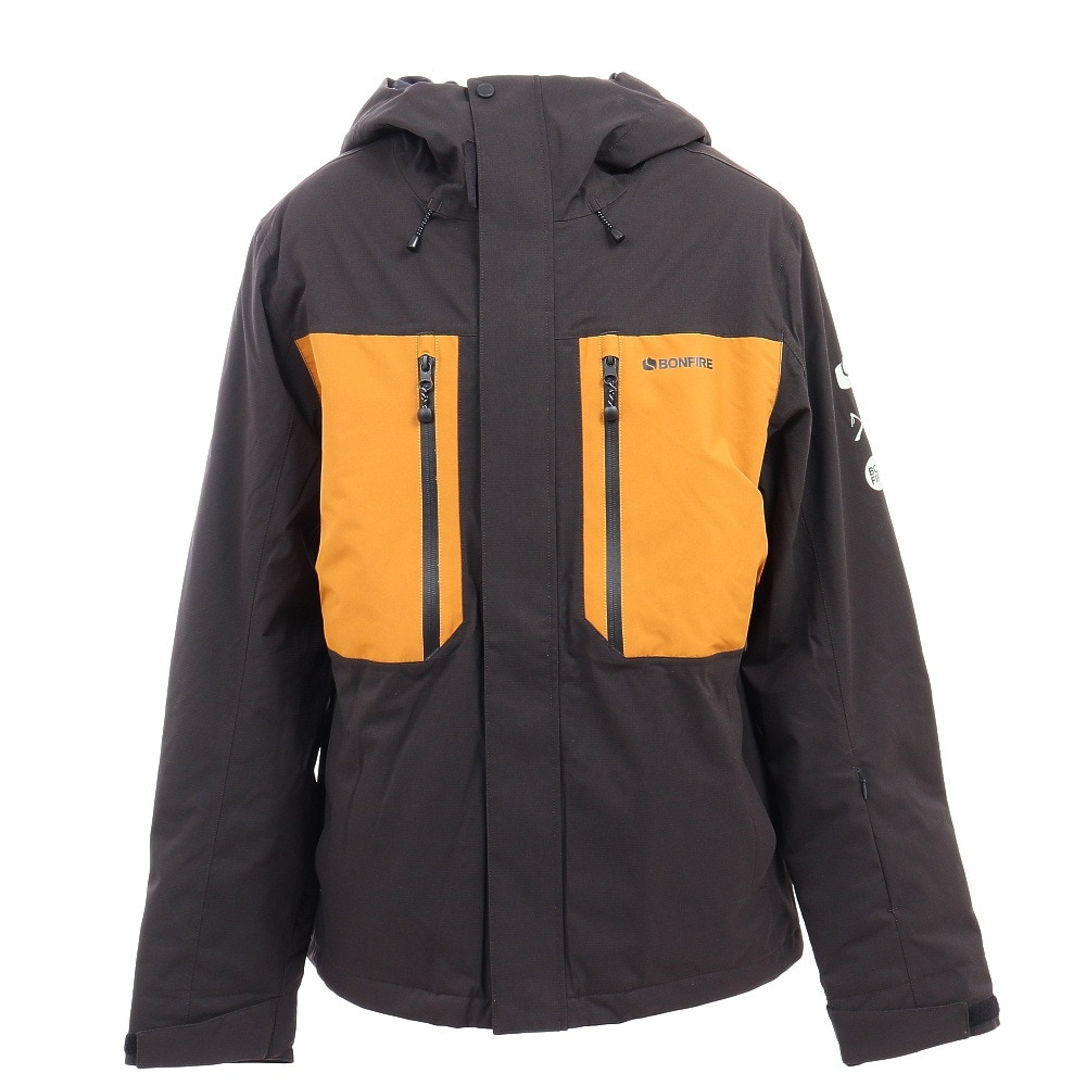 ボンファイア（Bonfire）（メンズ）スノーボード ウェア メンズ SIMPLEX INSULATED ジャケット BBFW210009 BLACK