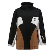 (メンズ)スノボウェア ジャケット PEANUTS COLLABORATION ATHRE JACKET SNMJ1029 BK