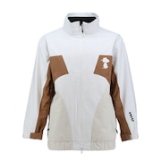 (メンズ)スノボウェア ジャケット PEANUTS COLLABORATION ATHRE JACKET SNMJ1029 WH
