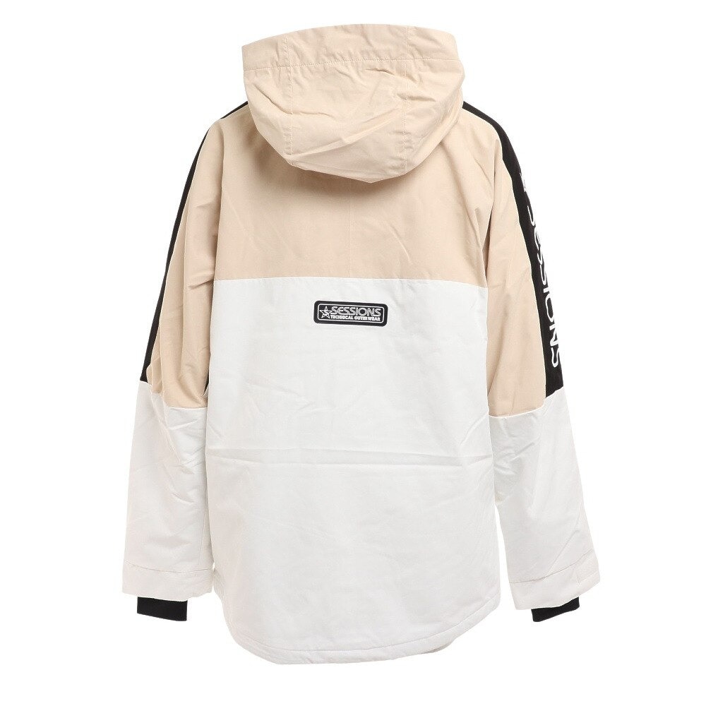 セッションズ（SESSIONS）（メンズ、レディース）スノーボード ボードウェア ジャケット SCOUT INSULATED ジャケット SSFW220005 ベージュ