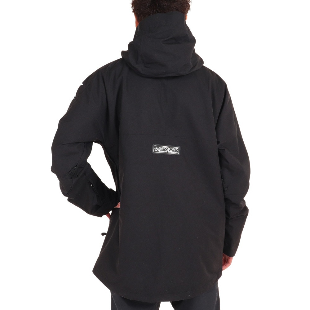 セッションズ（SESSIONS）（メンズ、レディース）スノーボード ボードウェア ジャケット SCOUT INSULATED ジャケット SSFW220005 ブラック