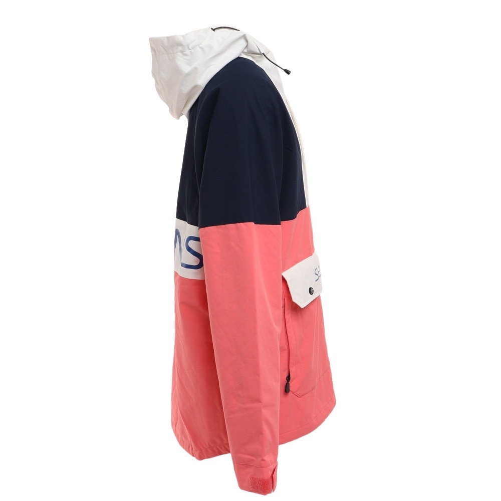 セッションズ（SESSIONS）（メンズ、レディース）スノーボード ボードウェア ジャケット CHAOS プルオーバージャケット SSFW220013 PNK ピンク