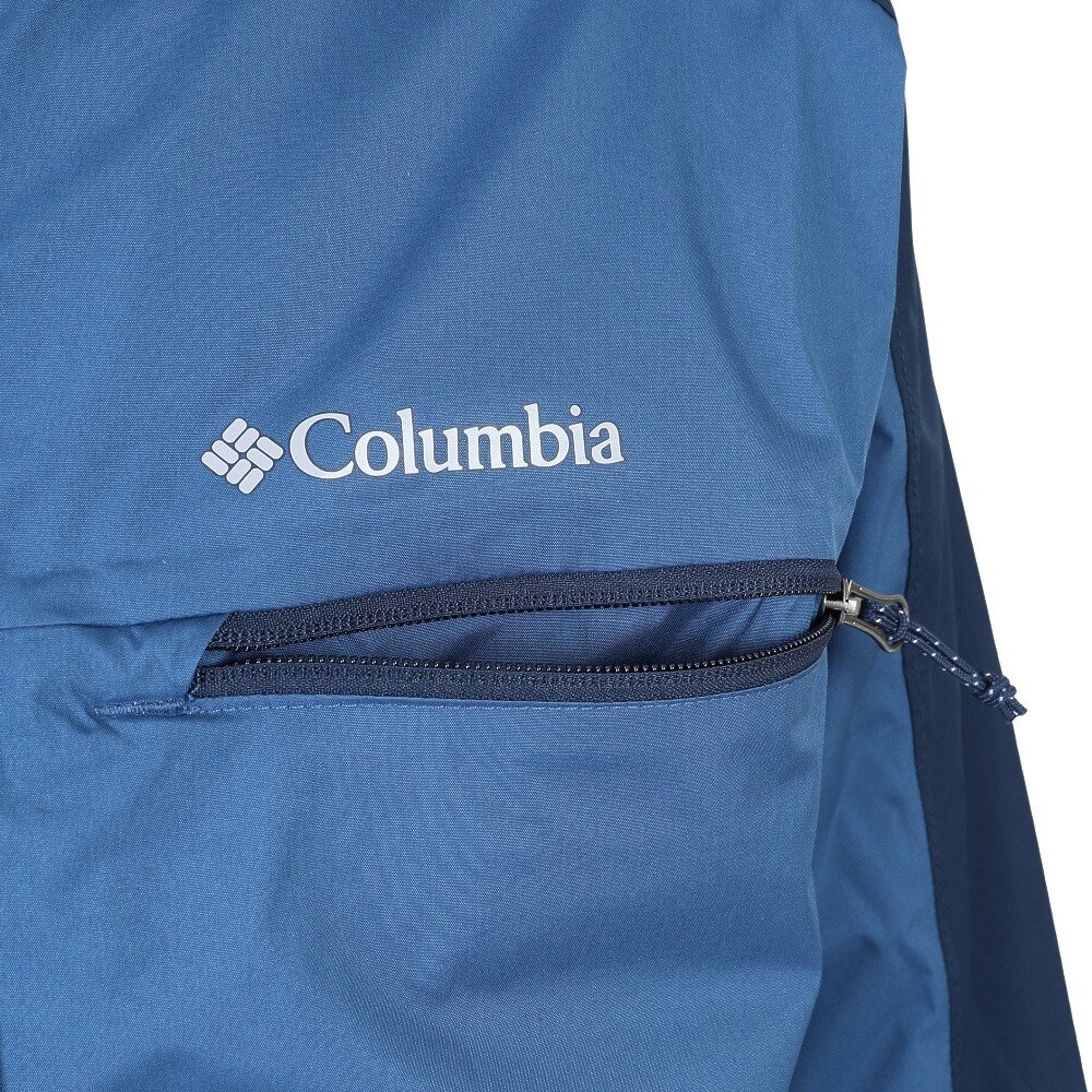 コロンビア（Columbia）（メンズ）スノーウェア VALLEY POINT ジャケット WE0976 452 ネイビー スキー スノーボード 防水 透湿