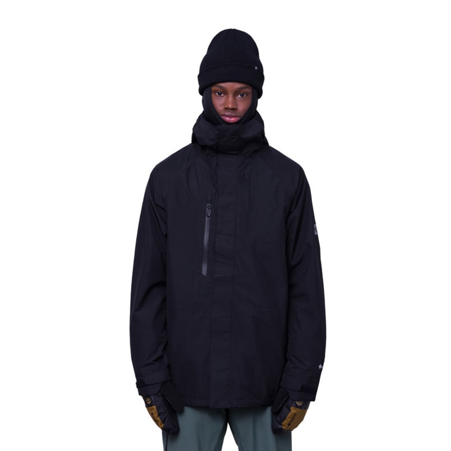 686×Dickies 深かっ スノーボードウェア ジャケット Sサイズ 黒 ブラック