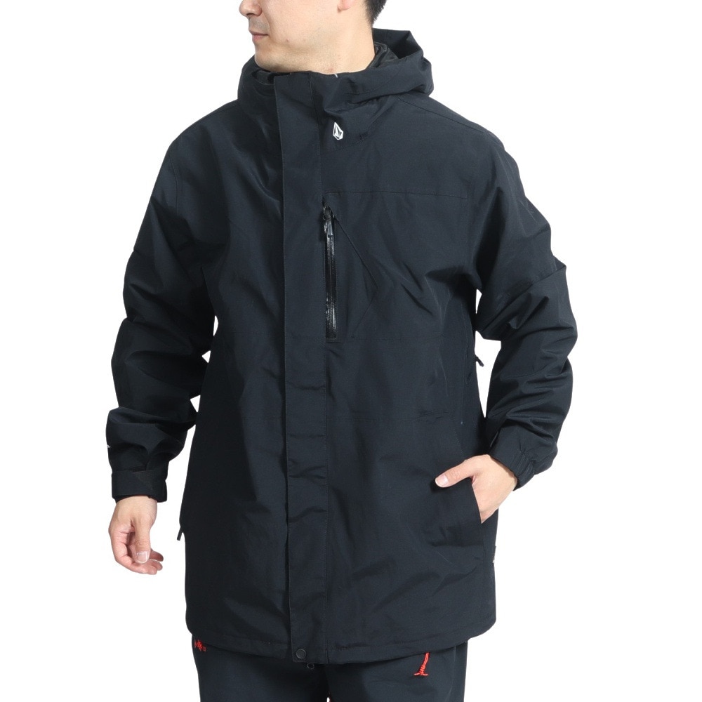 L ゴアテックス GORETEX ジャケット 23G0652302 BLK ゴルフ用品は