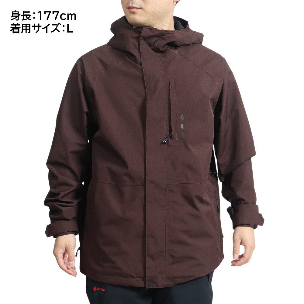 ボルコム（Volcom）（メンズ）MENS DUA ゴアテックス GORE-TEX ジャケット 23G0652308 BRN
