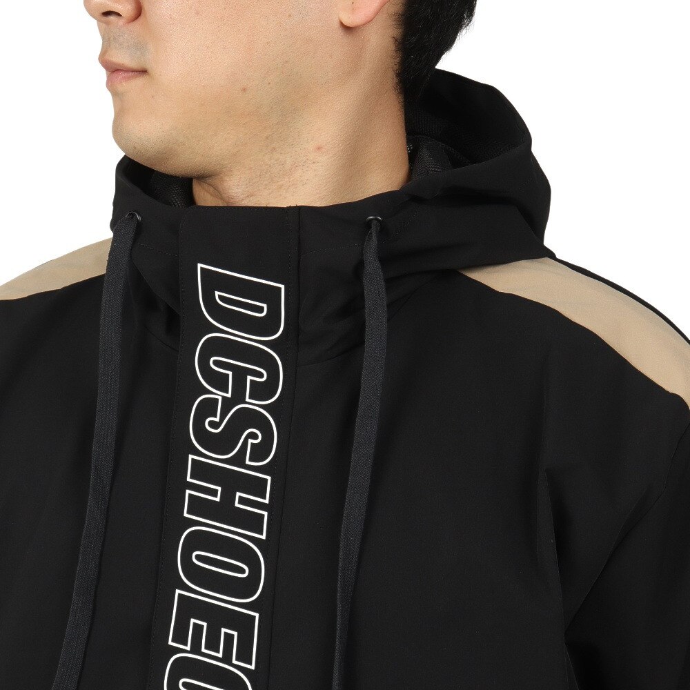 ディーシーシューズ（DC SHOES）（メンズ、レディース）DC SNOW ANORAK スノージャケット 23SNDJK223902BLK