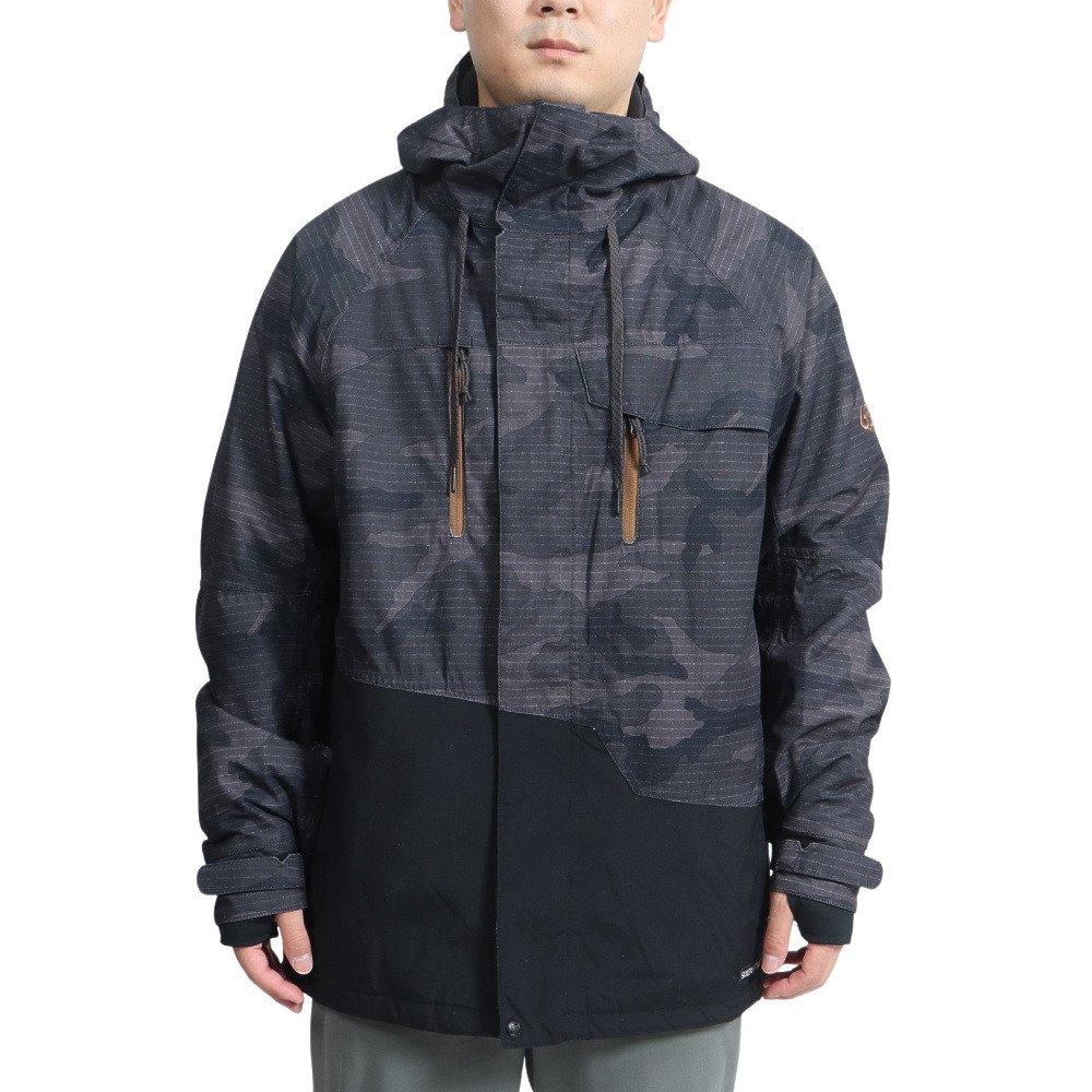 シックスエイトシックス（686）（メンズ）Geo Insulated ジャケット M2W115 BLACK CAMO CB