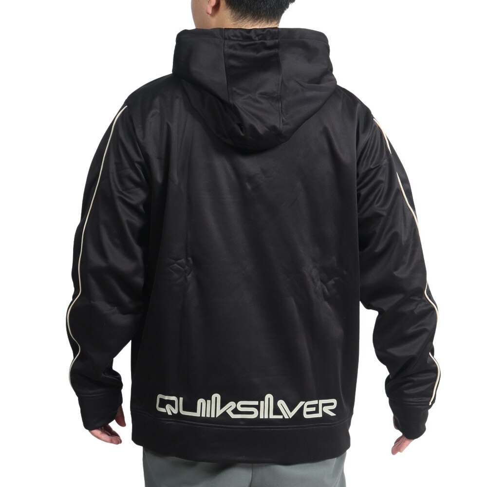 クイックシルバー（Quiksilver）（メンズ）パーカー 撥水 スノーボード スノボ スノーウェア ブラック SNOW DOWN TECH HOODIE QPO213001T BLK