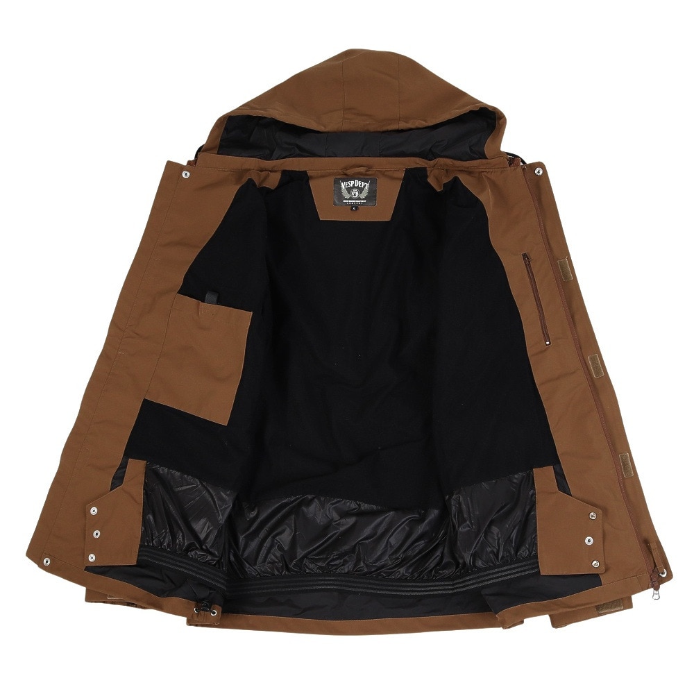 ベスプ（VESP）（メンズ）スノーボード ウェア ジャケット Twoway Work Shirts Jacket VPMJ1043BR