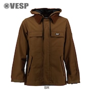 ベスプ（VESP）（メンズ）スノーボード ウェア ジャケット Twoway Work Shirts Jacket VPMJ1043BR