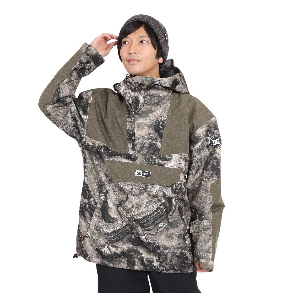 ディーシーシューズ（DC SHOES）（メンズ）スノーボード ウェア ジャケット DC-43 ANORAK 24SNADYTJ03062XGCK