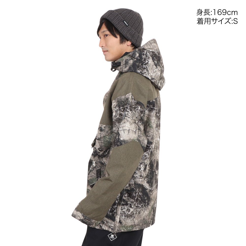 ディーシーシューズ（DC SHOES）（メンズ）スノーボード ウェア ジャケット DC-43 ANORAK 24SNADYTJ03062XGCK