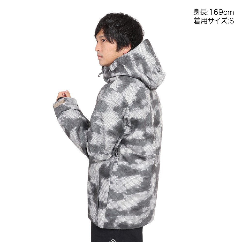 ディーシーシューズ（DC SHOES）（メンズ）スノーボード ウェア ジャケット ベーシック プリントジャケット 24SNADYTJ03064XSSK