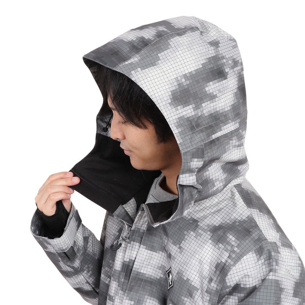 ディーシーシューズ（DC SHOES）（メンズ）スノーボード ウェア ジャケット ベーシック プリントジャケット 24SNADYTJ03064XSSK