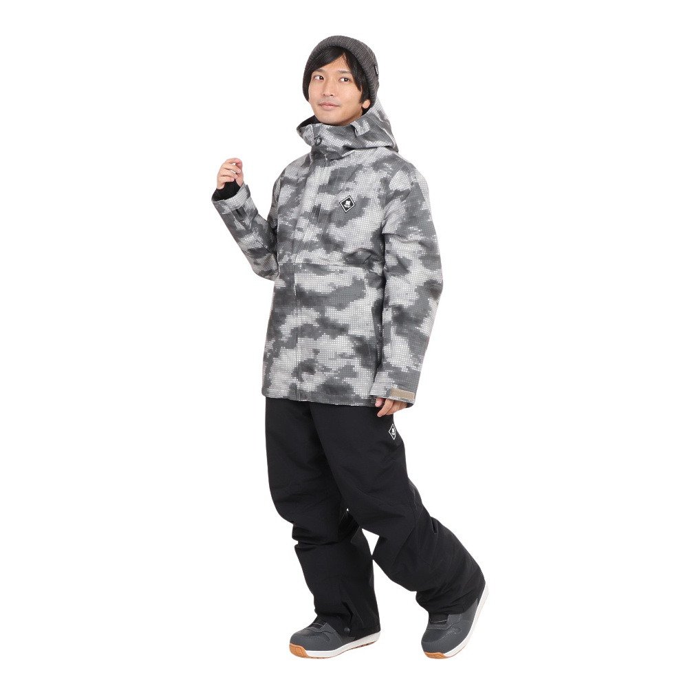 ディーシーシューズ（DC SHOES）（メンズ）スノーボード ウェア ジャケット ベーシック プリントジャケット 24SNADYTJ03064XSSK
