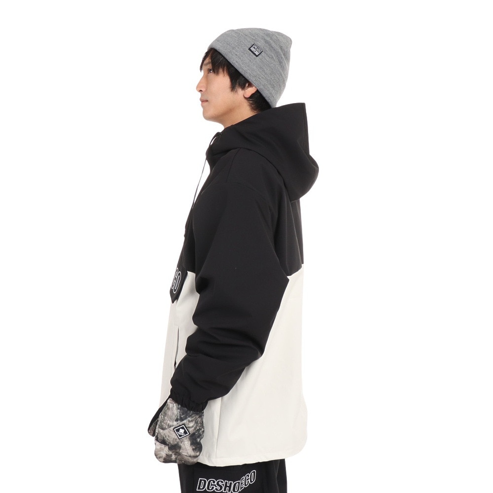 ディーシーシューズ（DC SHOES）（メンズ、レディース）スノーボード ウェア ジャケット SNOW ANORAK 24SNDJK233900BLK