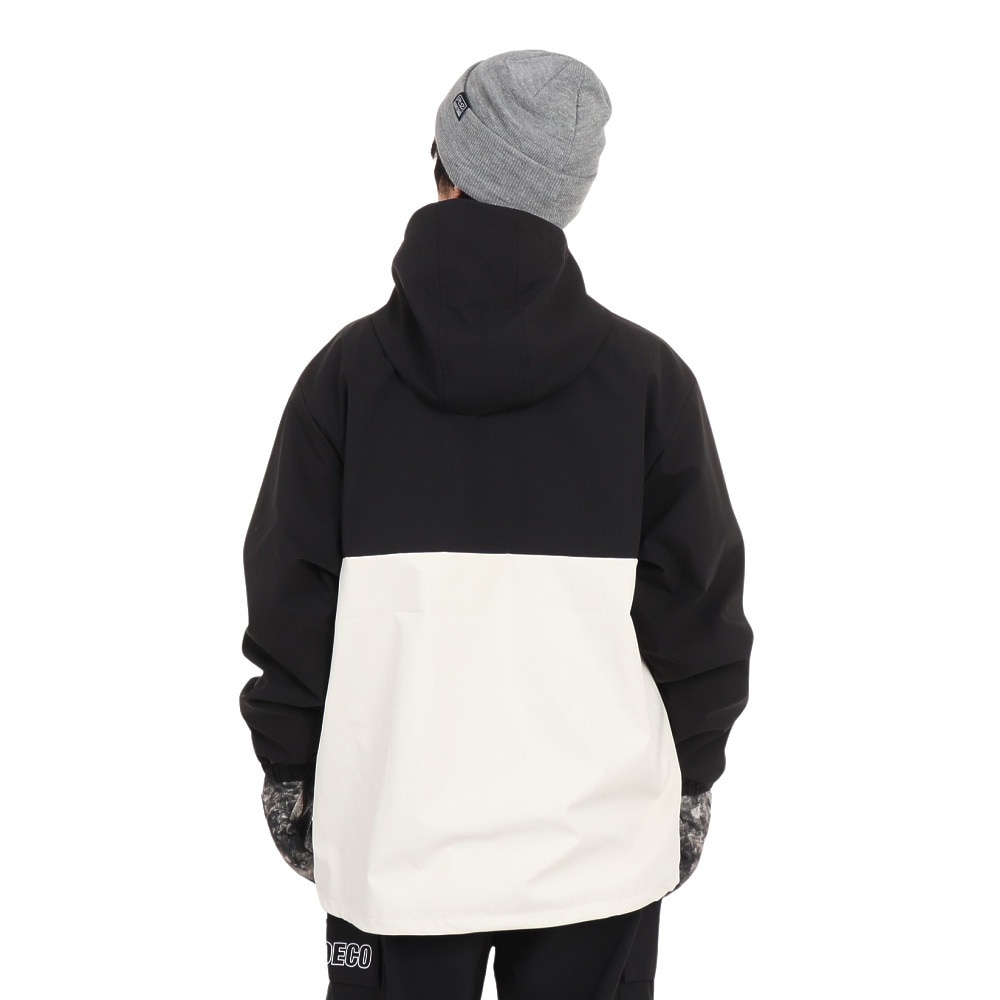 ディーシーシューズ（DC SHOES）（メンズ、レディース）スノーボード ウェア ジャケット SNOW ANORAK 24SNDJK233900BLK