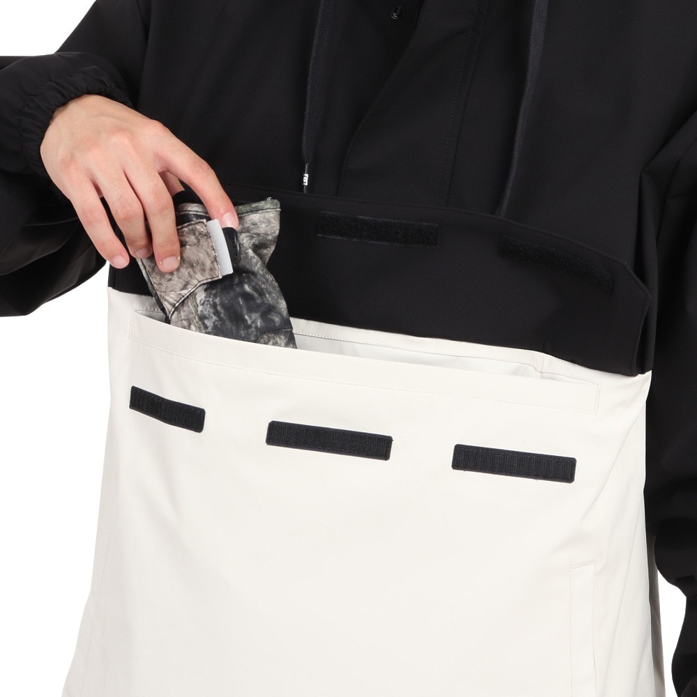 ディーシーシューズ（DC SHOES）（メンズ、レディース）スノーボード ウェア ジャケット SNOW ANORAK 24SNDJK233900BLK
