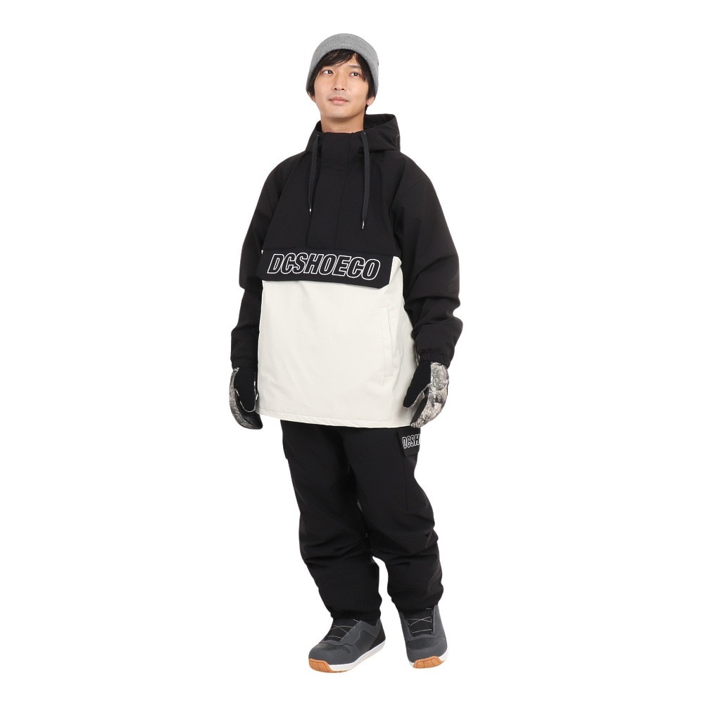ディーシーシューズ（DC SHOES）（メンズ、レディース）スノーボード ウェア ジャケット SNOW ANORAK 24SNDJK233900BLK