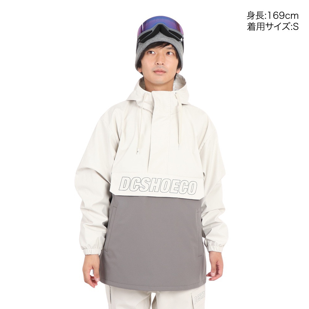 ディーシーシューズ（DC SHOES）（メンズ、レディース）スノーボード ウェア ジャケット SNOW ANORAK 24SNDJK233900WHT