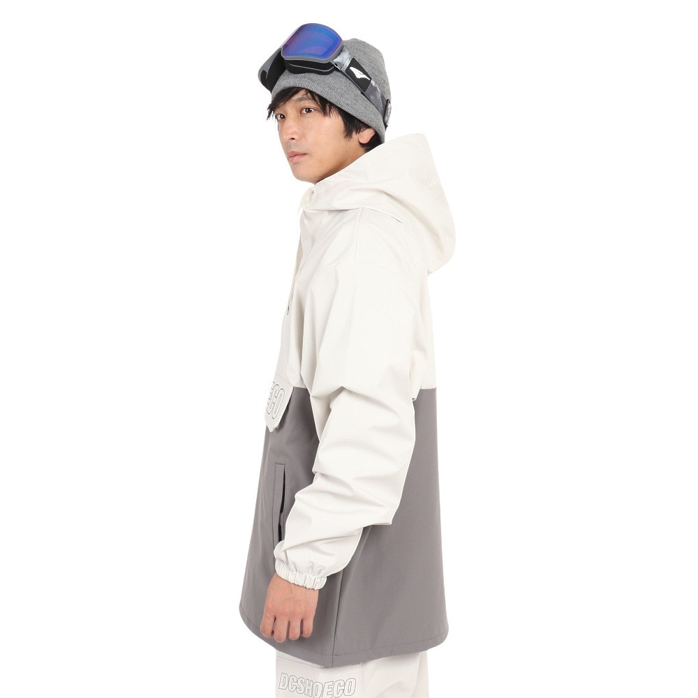 ディーシーシューズ（DC SHOES）（メンズ、レディース）スノーボード ウェア ジャケット SNOW ANORAK 24SNDJK233900WHT