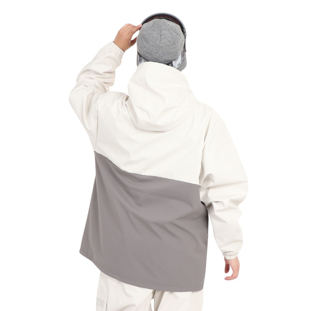 ディーシーシューズ（DC SHOES）（メンズ、レディース）スノーボード ウェア ジャケット SNOW ANORAK 24SNDJK233900WHT