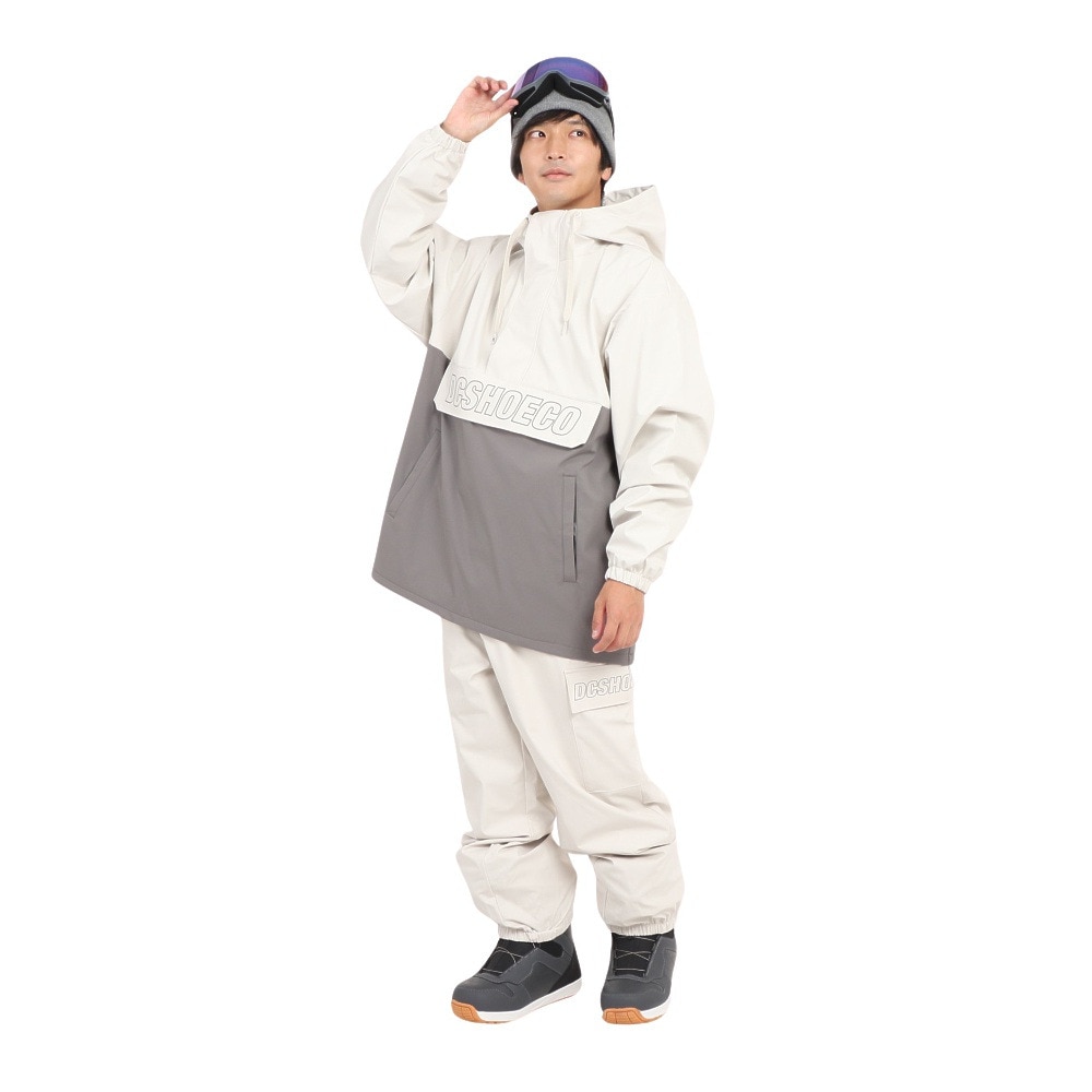 ディーシーシューズ（DC SHOES）（メンズ、レディース）スノーボード ウェア ジャケット SNOW ANORAK 24SNDJK233900WHT