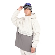 (メンズ、レディース)スノーボード ウェア ジャケット SNOW ANORAK 24SNDJK233900WHT