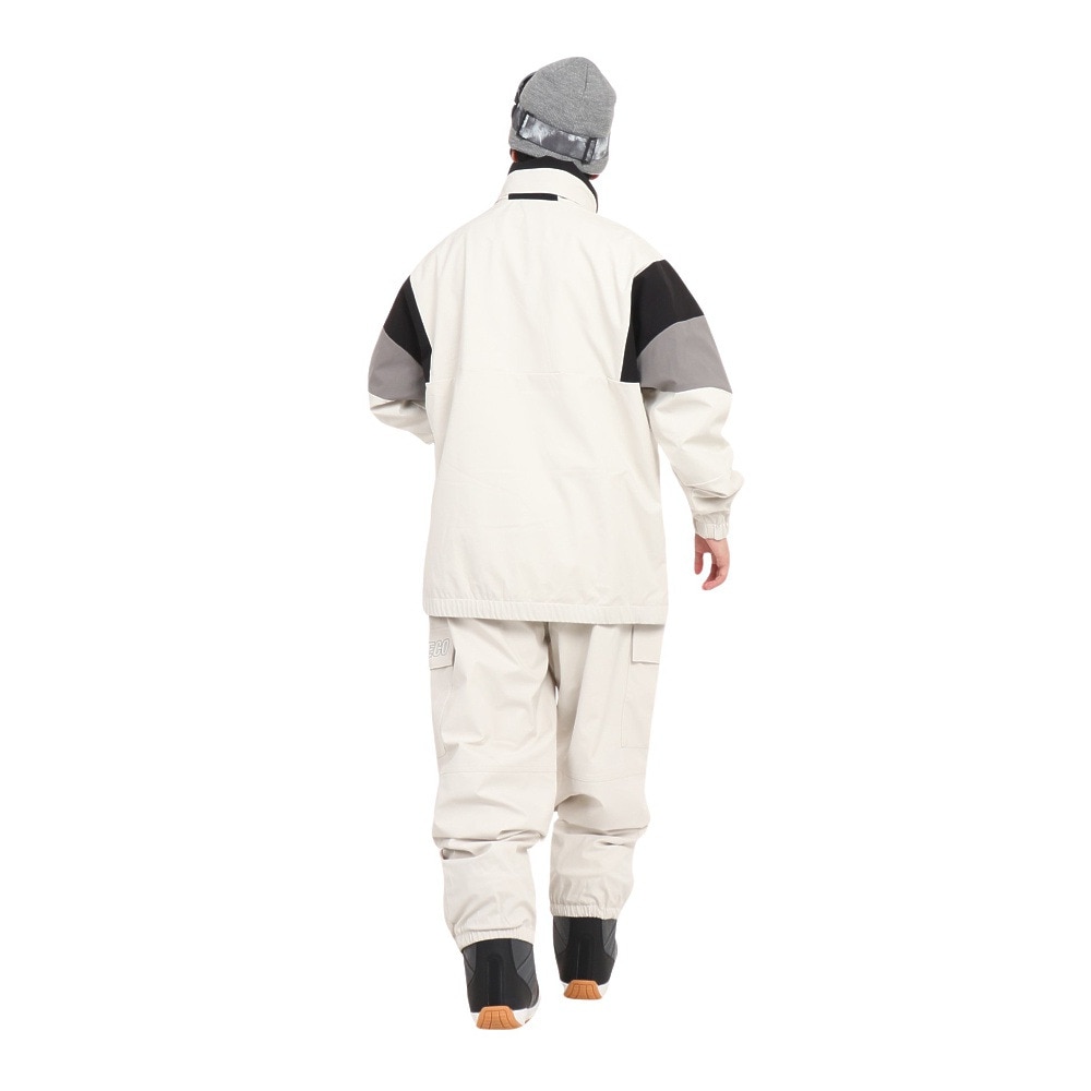 ディーシーシューズ（DC SHOES）（メンズ、レディース）スノーボード ウェア ジャケット SNOW STAND ZIP 24SNDJK233901WHT