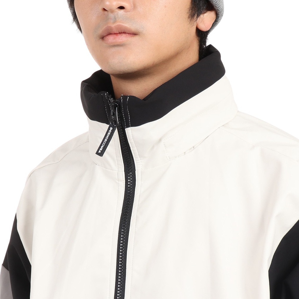 ディーシーシューズ（DC SHOES）（メンズ、レディース）スノーボード ウェア ジャケット SNOW STAND ZIP 24SNDJK233901WHT