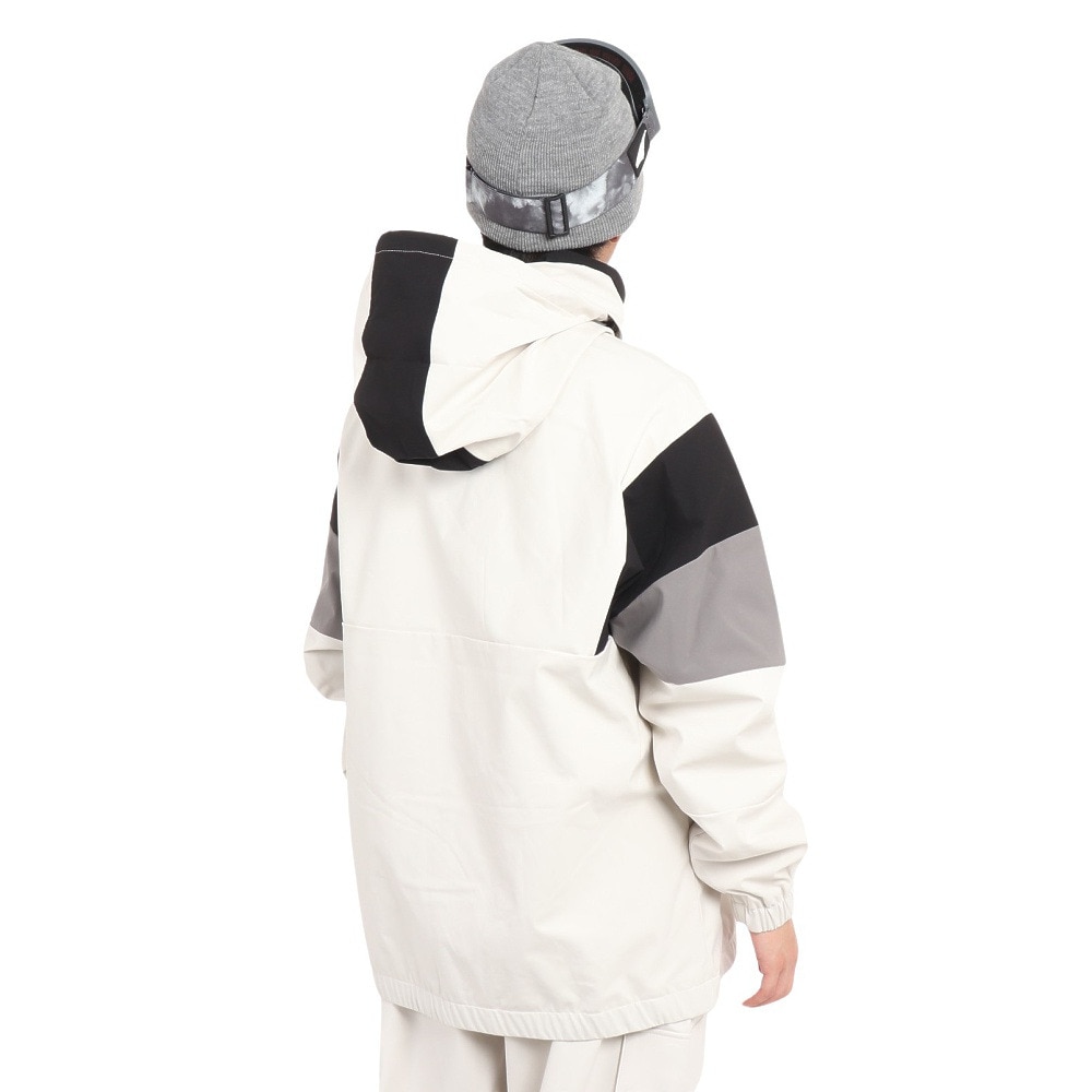 ディーシーシューズ（DC SHOES）（メンズ、レディース）スノーボード ウェア ジャケット SNOW STAND ZIP 24SNDJK233901WHT