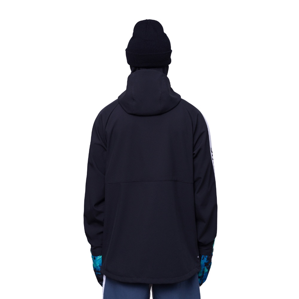 686（686）（メンズ）スノーボード ウェア ジャケット WATERPROOF ANORAK M2WCST02-BLCB