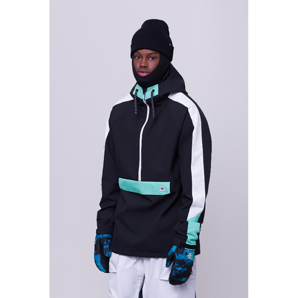 686（686）（メンズ）スノーボード ウェア ジャケット WATERPROOF ANORAK M2WCST02-BLCB