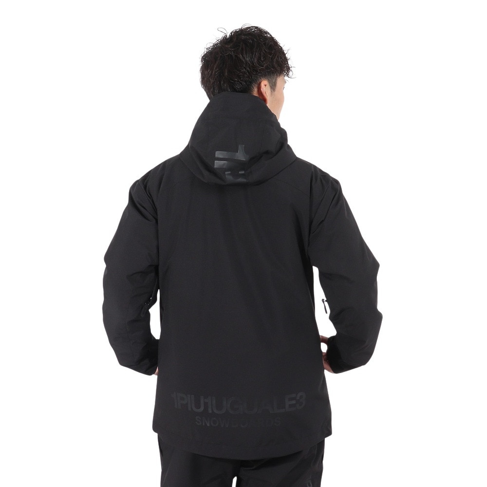 1PIU1UGUALE3 RELAX（1PIU1UGUALE3 RELAX）（メンズ）スノーボード ウェア ジャケット HUNTER SNOW JACKET USM23OT02BLACK