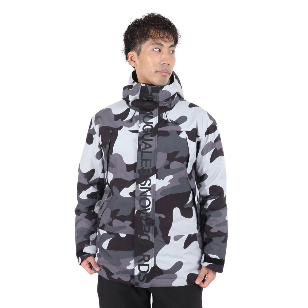 1PIU1UGUALE3 RELAX（1PIU1UGUALE3 RELAX）（メンズ）スノーボード ウェア ジャケット SNOW FIELD JACKET USM23OT03BLACK1